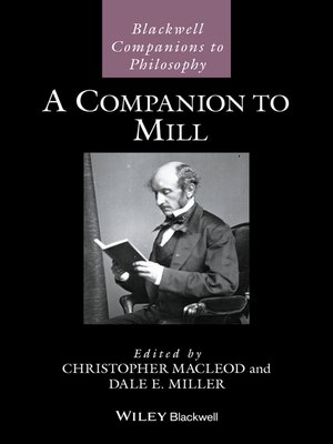 cover image of A Companion to Mill